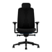 Set forfra af en Herman Miller Vantum Gaming Chair i Nightfall marineblå.